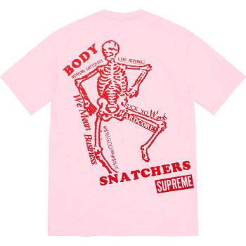 Pink Supreme Body Snatchers Tee T Shirts | IN345XF